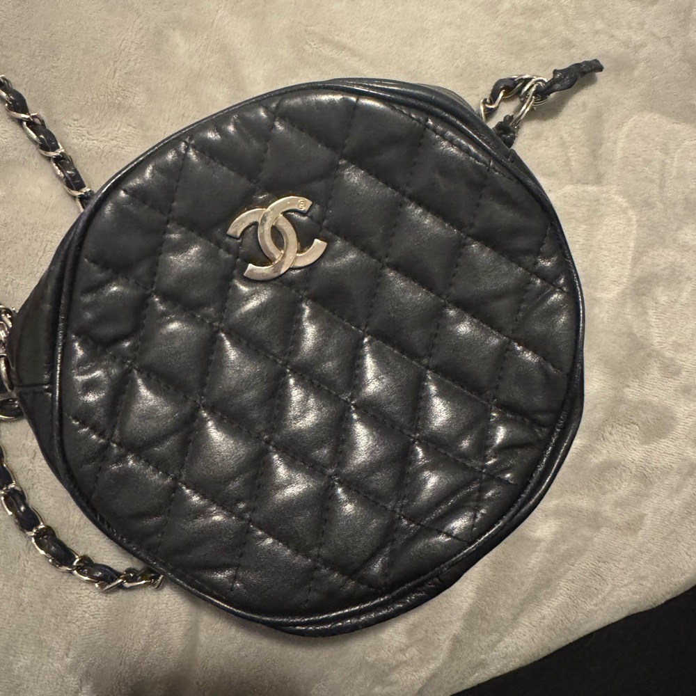 Chanel Black Quilted Crossbody Bag
